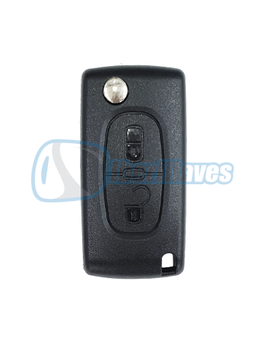 TELEMANDO PLEGABLE CITROEN C3/C2 - PEUGEOT 207 FRECUENCIA ASK (0536)