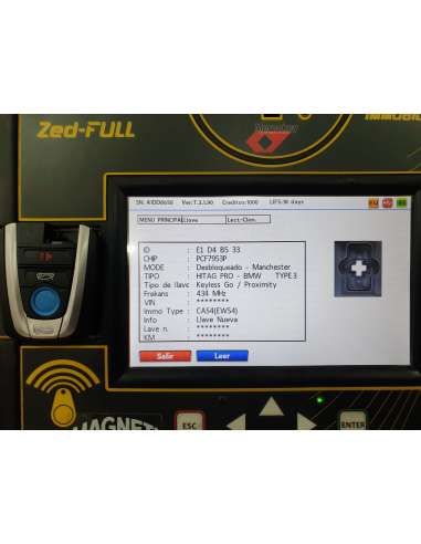 TELEMANDO BMW SMART KEY MODELO I3 (2015-18)...