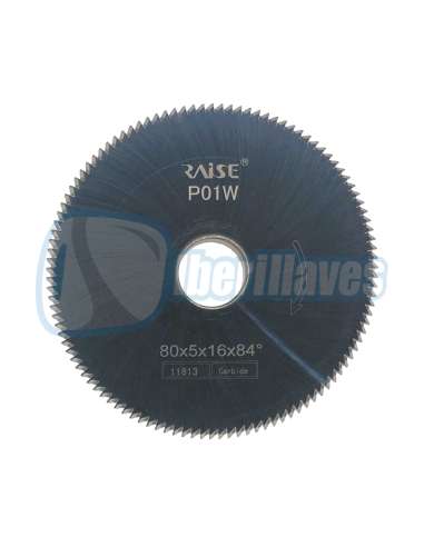 FRESA BICONICA P01  D700875ZB SILCA BRAVO / POKER / REKORD ANSANS PROFESIONAL TR9930 (80X5X16)