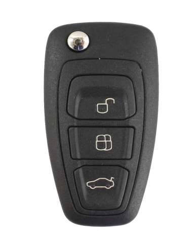 TELEMANDO PLEGABLE 3B FORD FORMATO MODERNO ( VALIDO PARA MODELOS 1998-2010)SIN CHIP(PRG.MANUAL)