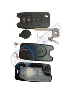 CARCASA PLEGABLE 4BOTONES JEEP MODELOS (RENEGADE-COMPASS)