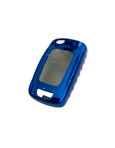 Funda TPU Opel plegable tipo Insignia alta calidad Color:Azul