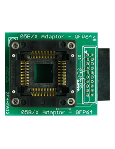 05B/X MCU adaptador clip- QFP 64 Pins Motorola...