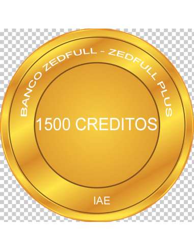 PACK DE 1500 CREDITOS + 225 GRATIS