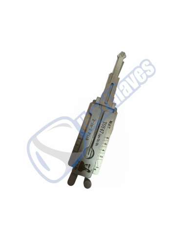 LISHI TOY47 LLAVE EUROPEA. IGN/DR/BT.
FABRICADO EN ACERO INOXIDABLE