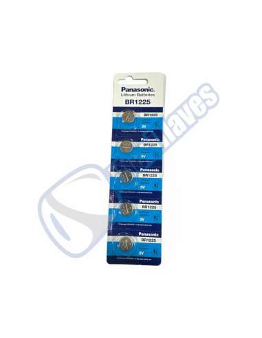 PILA CR1225 PANASONIC LITIO 3V B/5