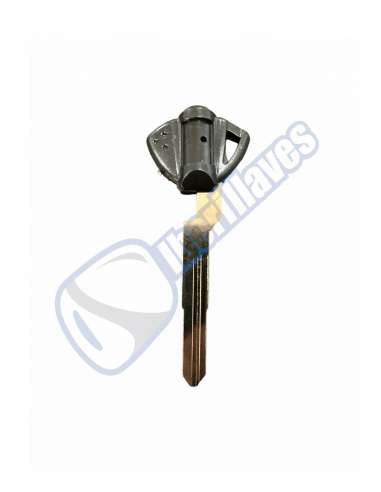 llave para chip Suzuki Moto ranura derecha negra