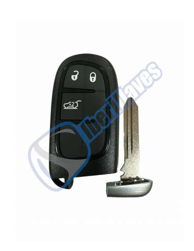 CARCASA CHRYSLER PARA MANDO KEYLESS 3 BOTONES