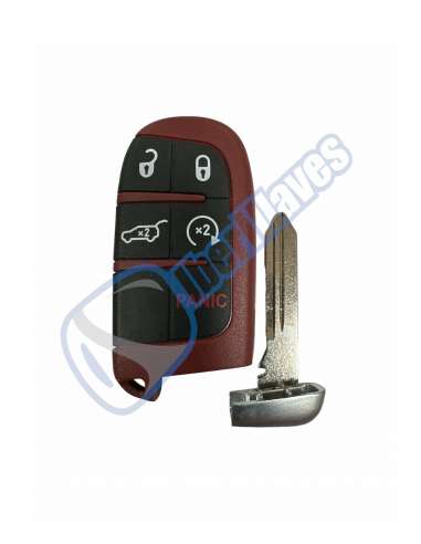 CARCASA CHRYSLER PARA MANDO KEYLESS 5  BOTONES M