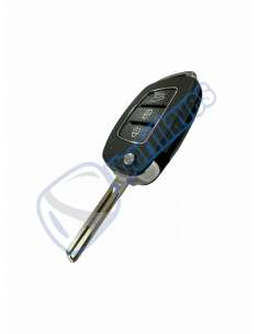 Carcasa mando KIA / Hyundai plegable 3 botones