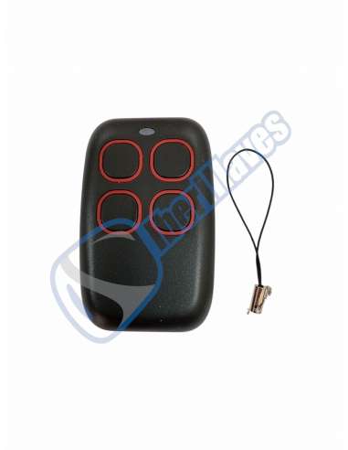 MANDO GARAJE CODIGO FIJO Y EVOLUTIVO 433 Y 868MHZ ROJO