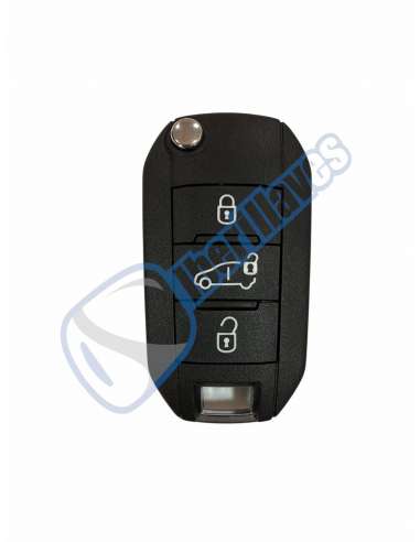 TELEMANDO PLEGABLE CITROEN ORIGINAL NCF2961 Hitag Aes Perfil:HU83 (AFM)(1671768780)