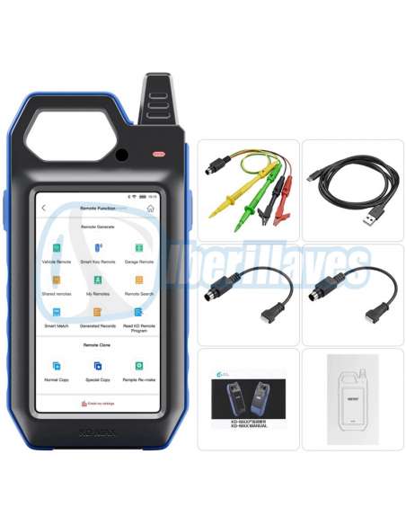 MAQUINA CLONACION Y GENERACION DE TELEMANDOS-TRANSPONDER CON PANTALLA 5" CON WIFI INTEGRADO