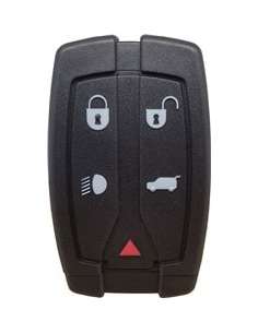 Carcasa Land Rover Negra 4+1 botones