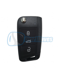 Telemando Vw 2016+  5K0 837 202 BH Megamos AES Sin Manos...